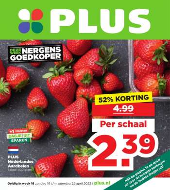 Plus-aanbieding - 16-4-2023 - 22-4-2023.