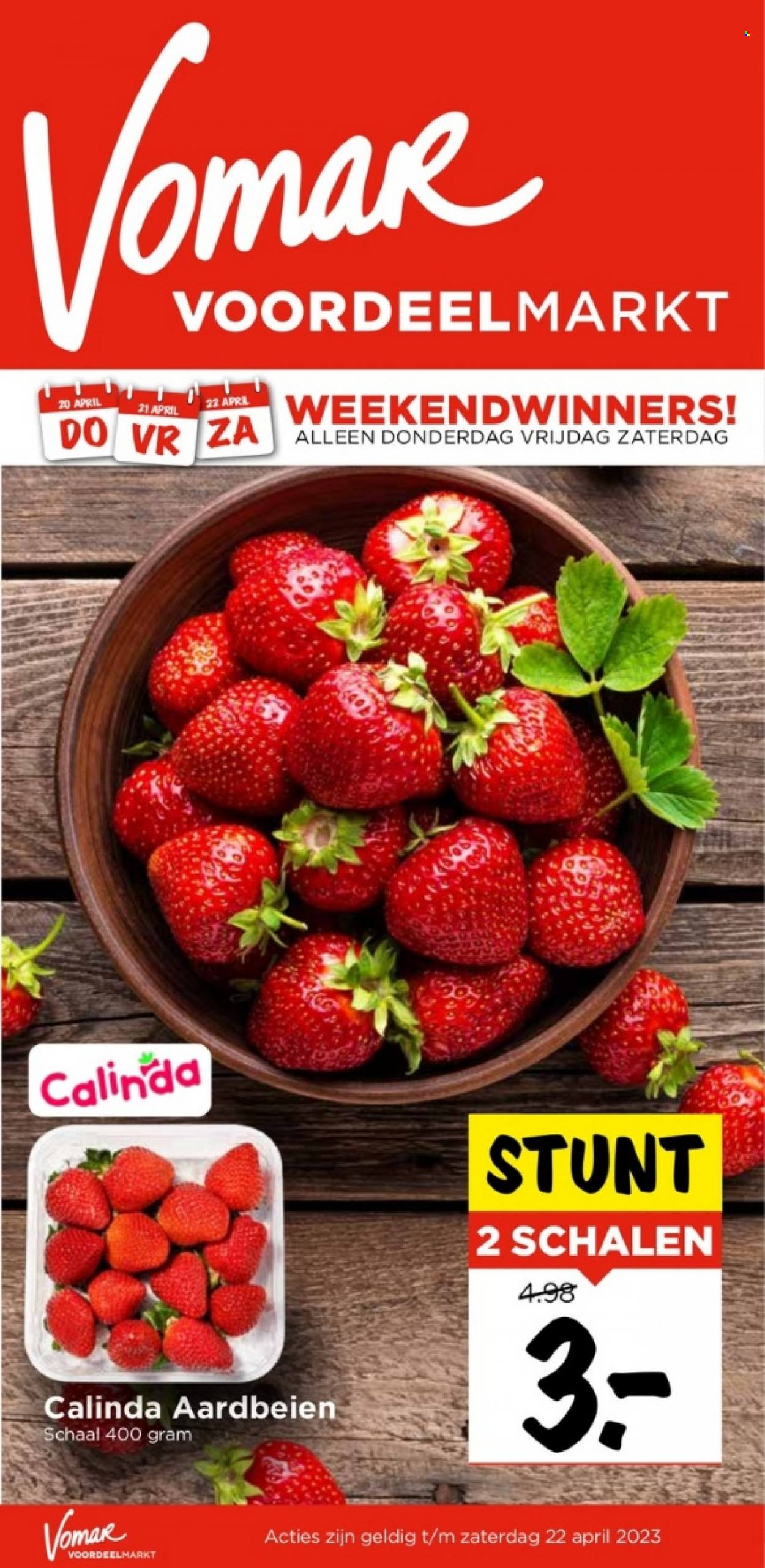 Vomar-aanbieding - 20-4-2023 - 22-4-2023. Pagina 1