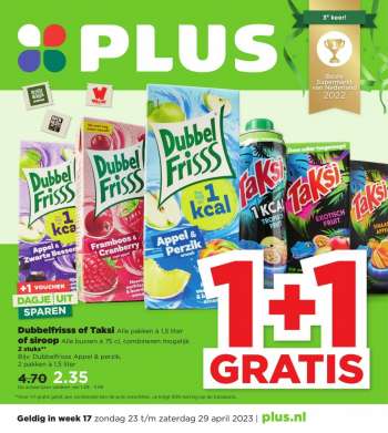 Plus-aanbieding - 23-4-2023 - 29-4-2023.
