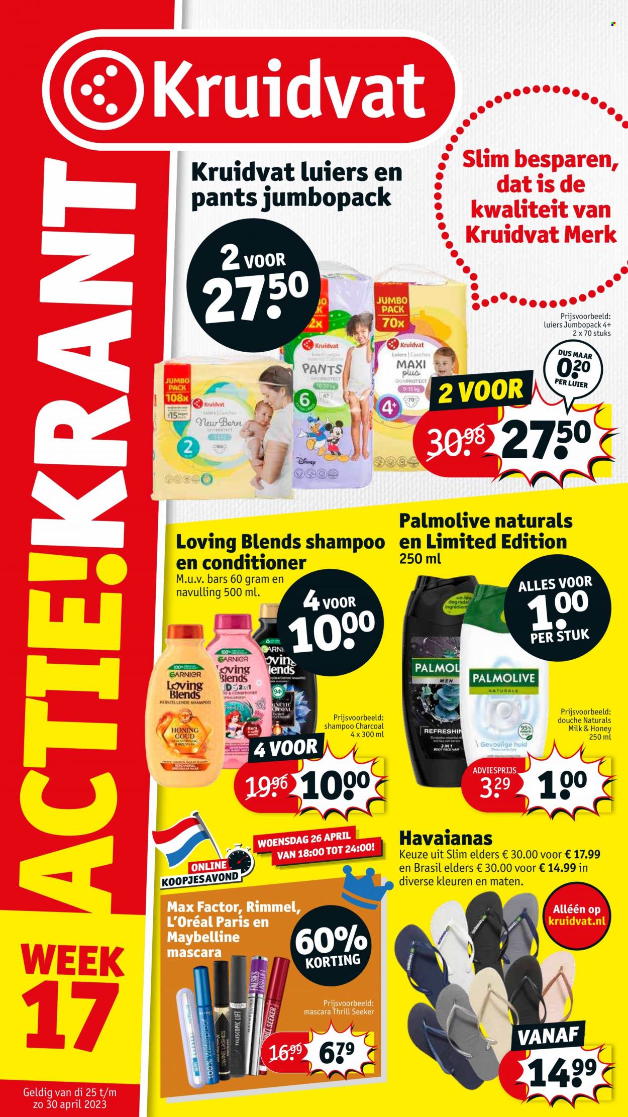 Kruidvat-aanbieding - 25-4-2023 - 30-4-2023. Pagina 1