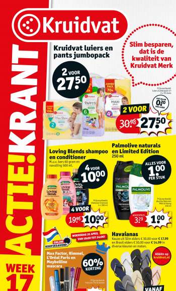 Kruidvat-aanbieding - 25-4-2023 - 30-4-2023.