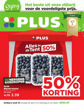 Plus-aanbieding - 30-4-2023 - 6-5-2023.