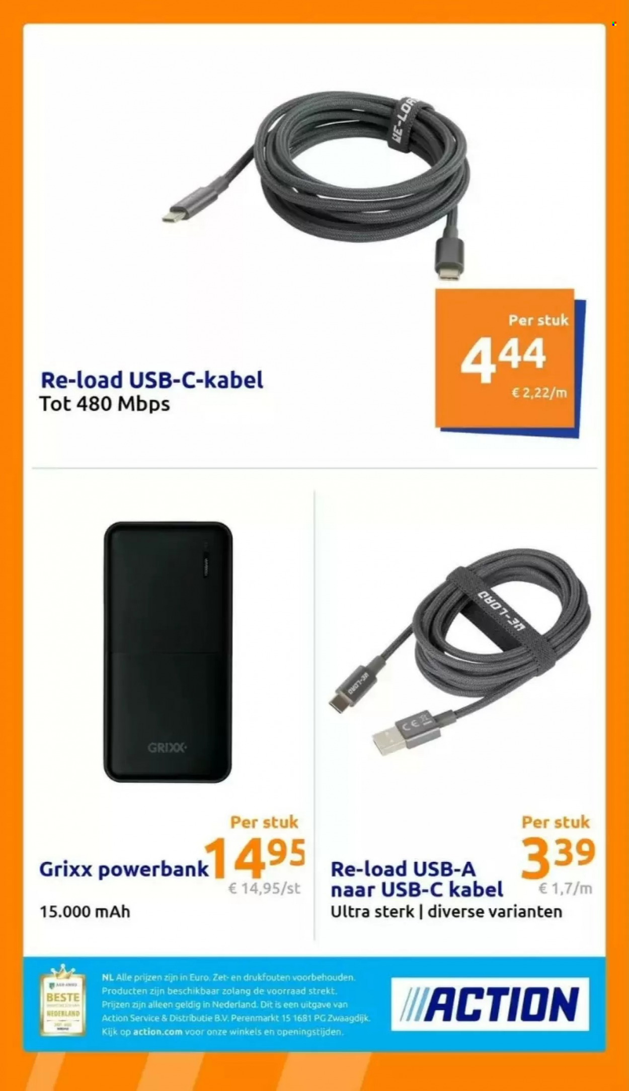Action-aanbieding. Pagina 23