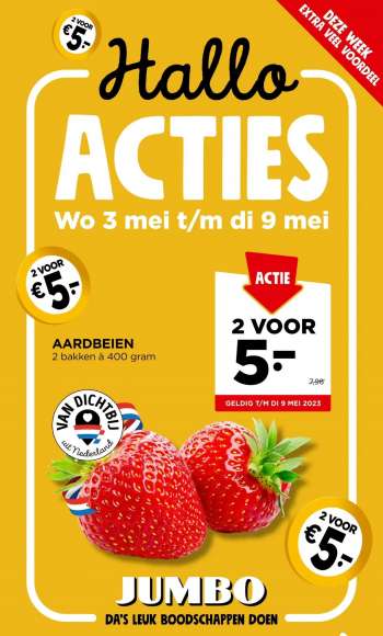 Jumbo-aanbieding - 3-5-2023 - 9-5-2023.