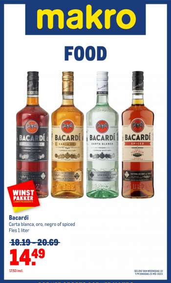 Makro-aanbieding - 10-5-2023 - 23-5-2023.