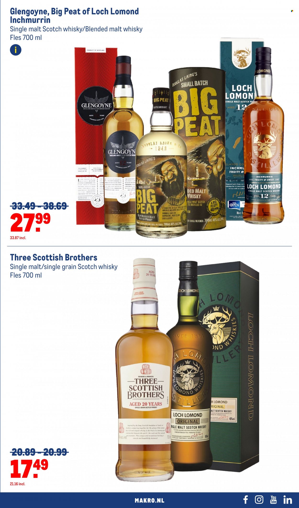 thumbnail - Makro-aanbieding - 10-5-2023 - 6-6-2023 -  producten in de aanbieding - scotch whisky, Single Malt, whisky. Pagina 35.