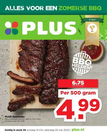 Plus-aanbieding - 14-5-2023 - 20-5-2023.