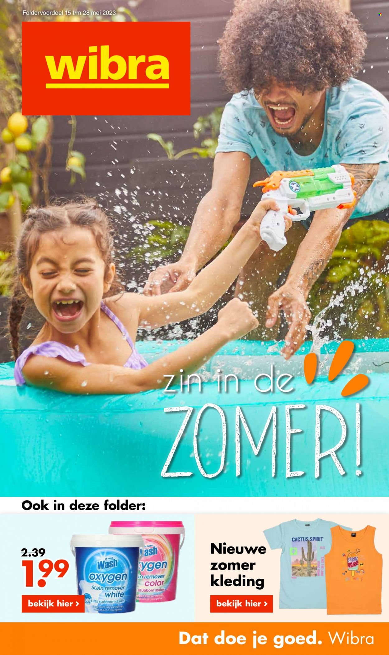 Wibra-aanbieding - 15-5-2023 - 28-5-2023. Pagina 1