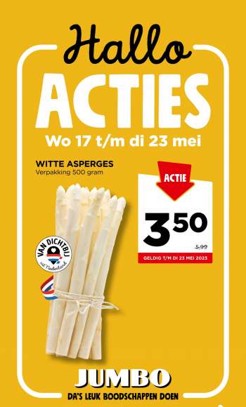 Jumbo-aanbieding - 17-5-2023 - 23-5-2023.