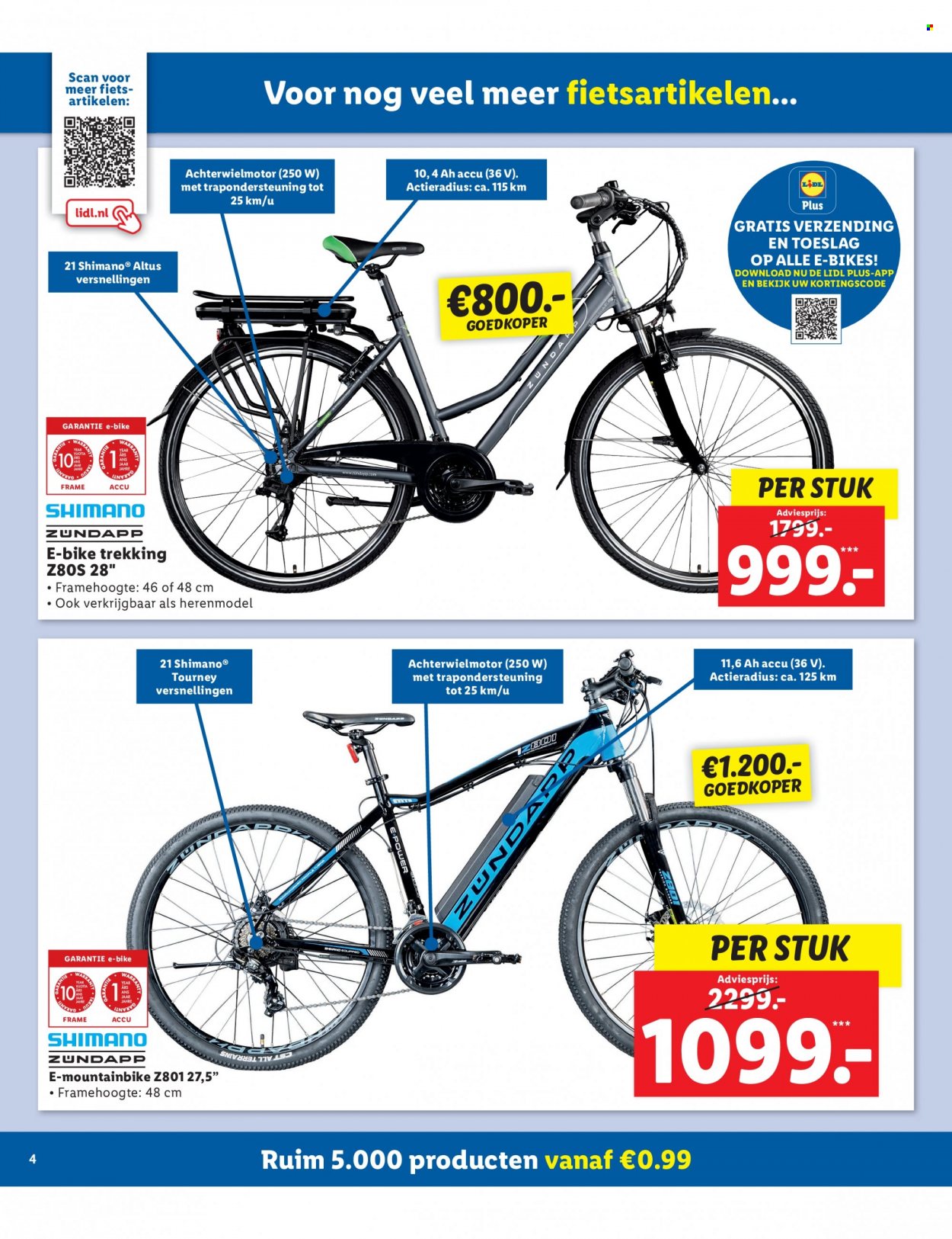 thumbnail - Lidl-aanbieding - 19-5-2023 - 11-6-2023 -  producten in de aanbieding - Shimano, elektrische fiets, mountainbike. Pagina 4.