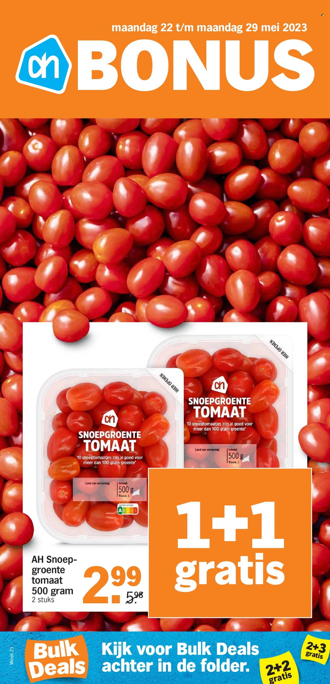 Albert Heijn-aanbieding - 22-5-2023 - 29-5-2023. Pagina 1