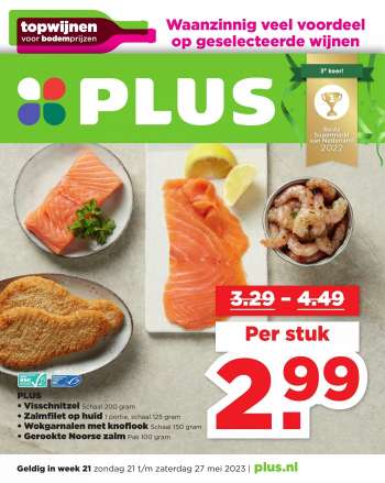 Plus-aanbieding - 21-5-2023 - 27-5-2023.