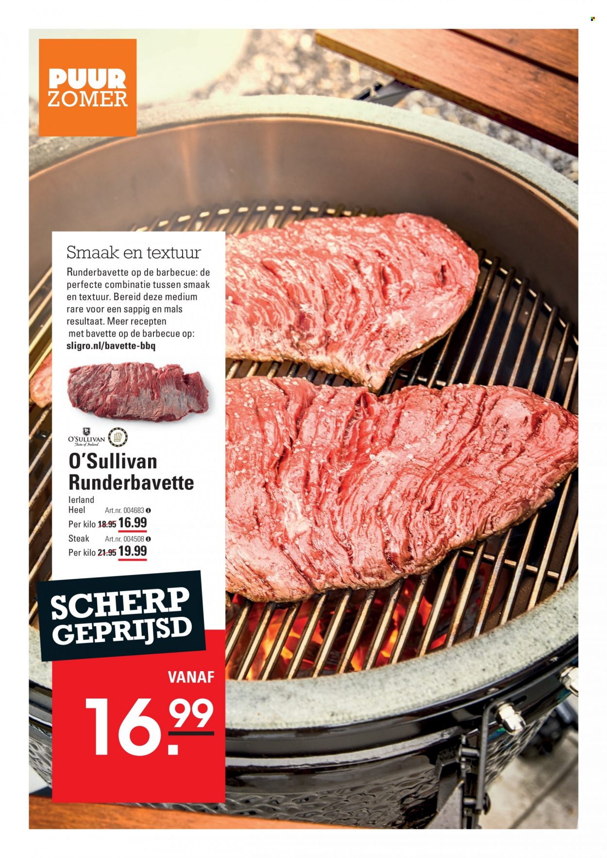 thumbnail - Sligro-aanbieding - 25-5-2023 - 12-6-2023 -  producten in de aanbieding - steak, BBQ. Pagina 4.