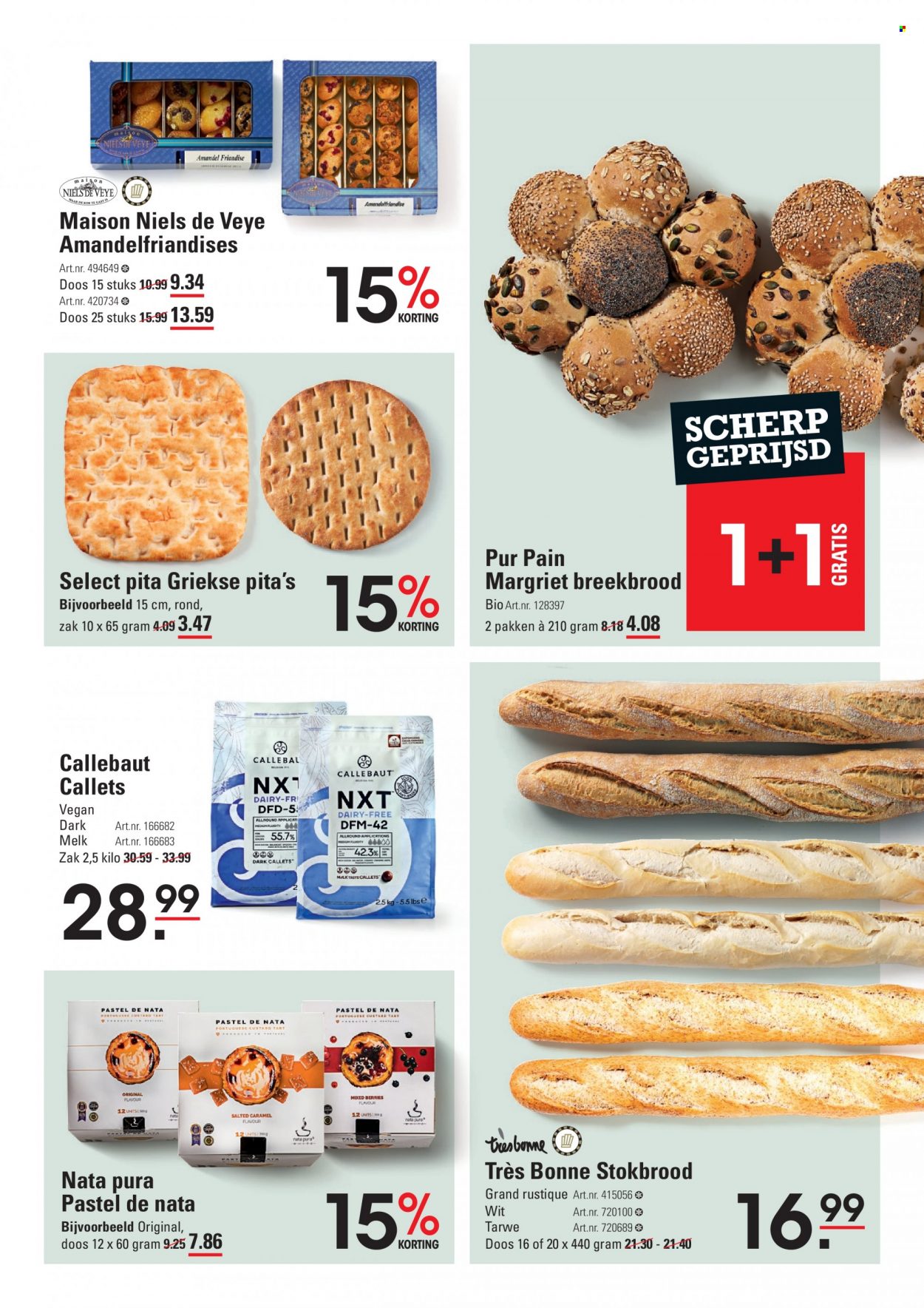 thumbnail - Sligro-aanbieding - 25-5-2023 - 12-6-2023 -  producten in de aanbieding - breekbrood, pita, stokbrood, melk. Pagina 11.