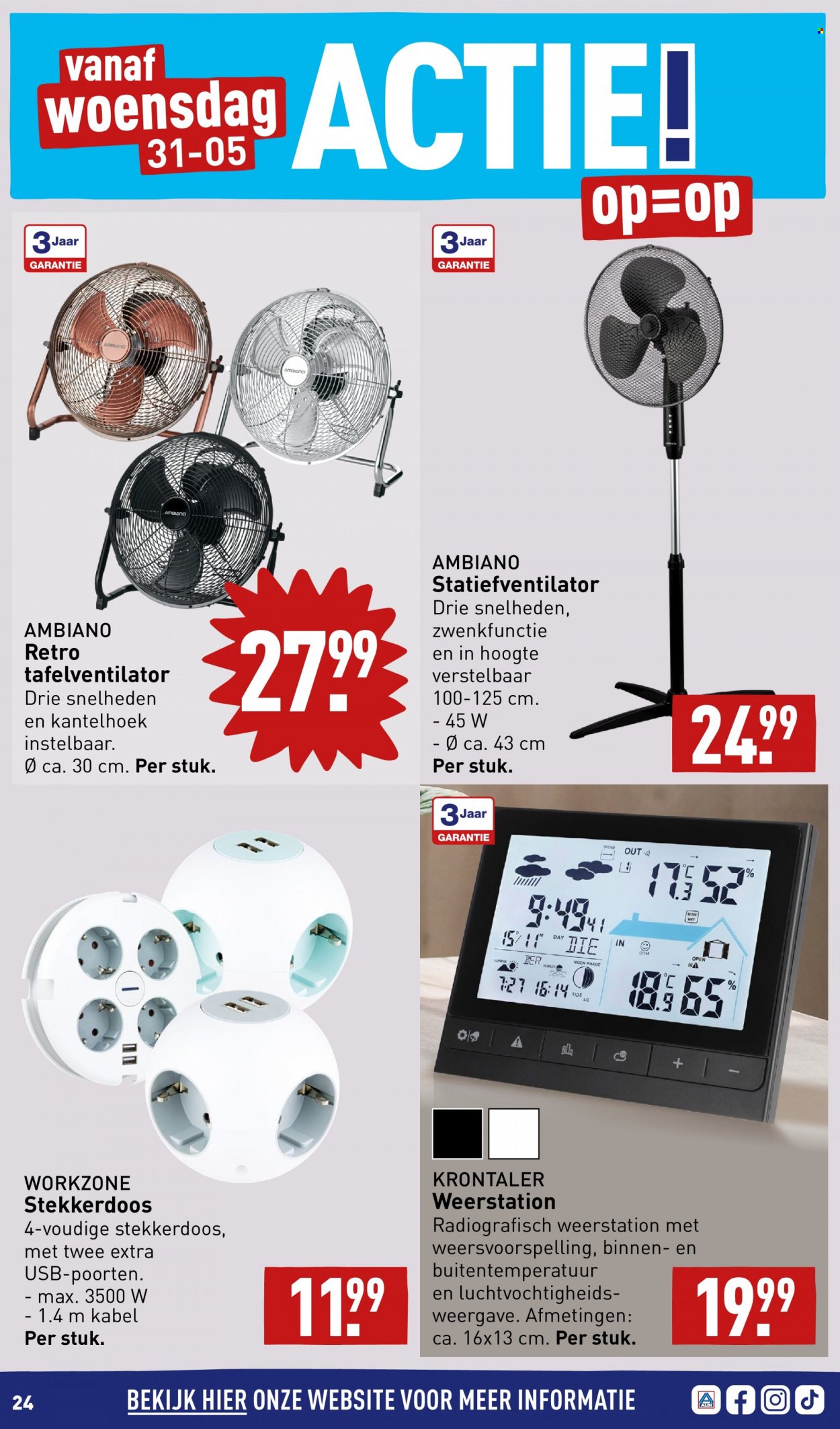 Aldi-aanbieding - 30-5-2023 - 4-6-2023. Pagina 24