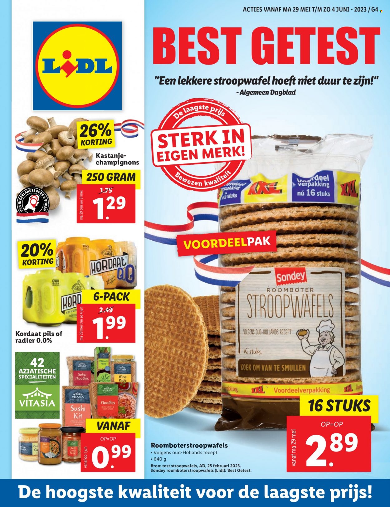 Lidl-aanbieding - 29-5-2023 - 4-6-2023. Pagina 1