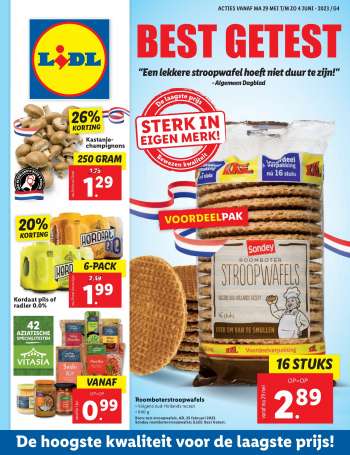 Lidl-aanbieding - 29-5-2023 - 4-6-2023.