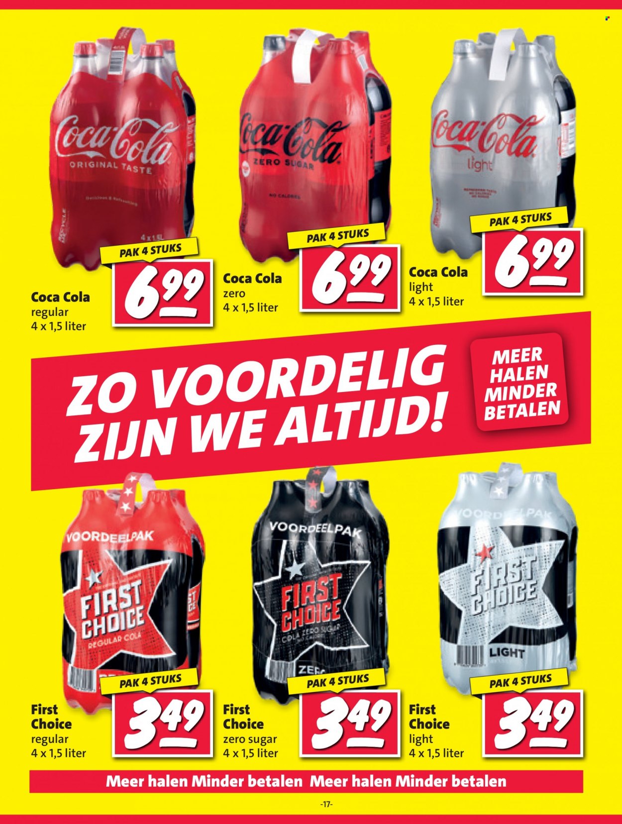 thumbnail - Nettorama-aanbieding - 29-5-2023 - 4-6-2023 -  producten in de aanbieding - Coca-Cola. Pagina 17.