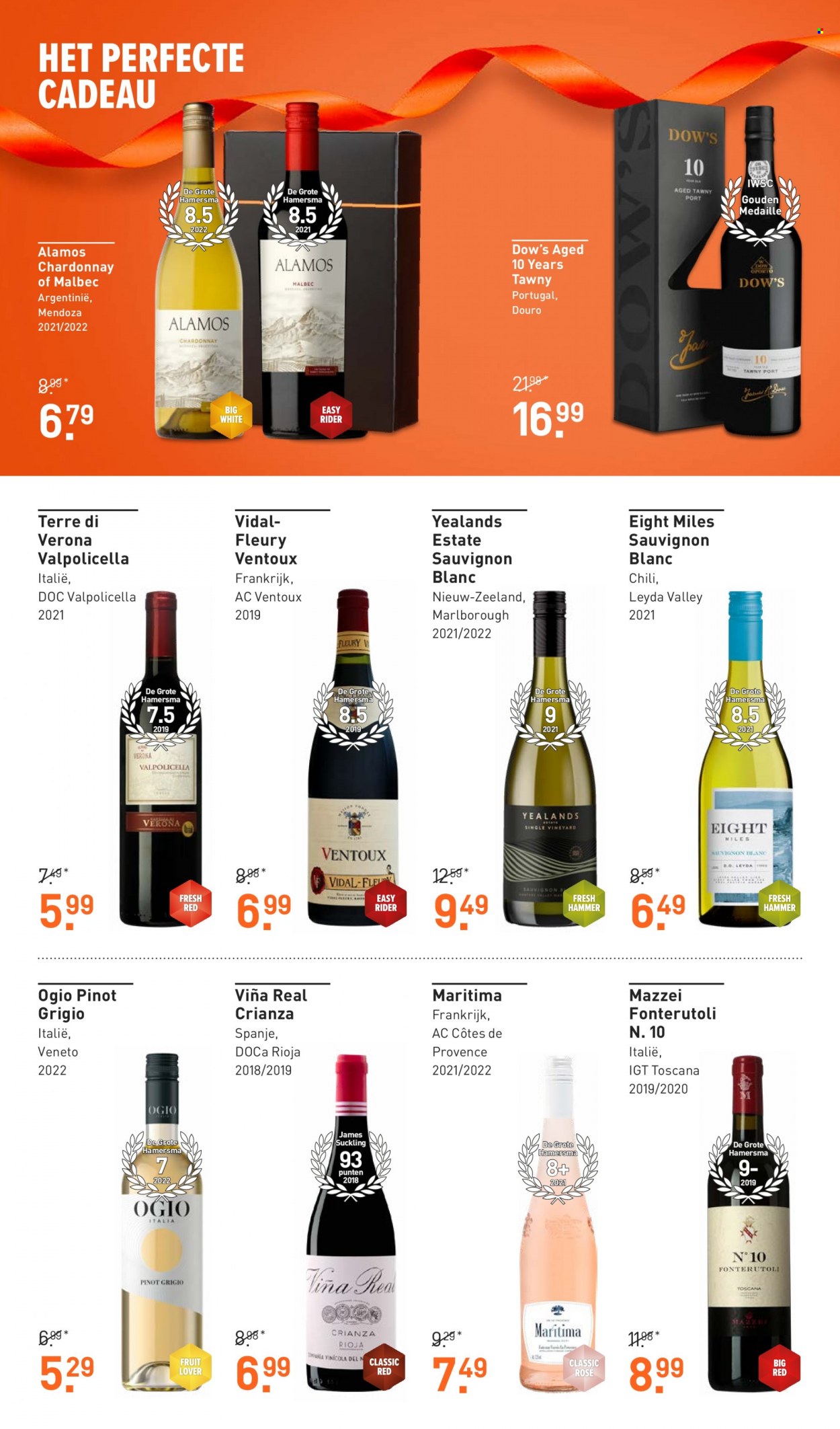 thumbnail - Gall & Gall-aanbieding - 29-5-2023 - 11-6-2023 -  producten in de aanbieding - Chardonnay, Rioja, Sauvignon Blanc, Valpolicella, Côtes de Provence, wijn, Frankrijk. Pagina 2.