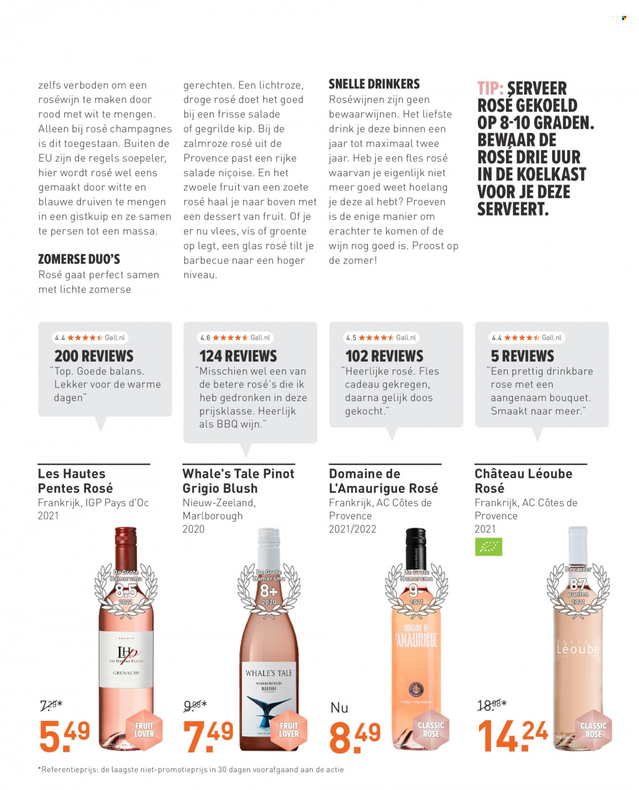 thumbnail - Gall & Gall-aanbieding - 29-5-2023 - 18-6-2023 -  producten in de aanbieding - BBQ, Côtes de Provence, wijn, Frankrijk. Pagina 7.