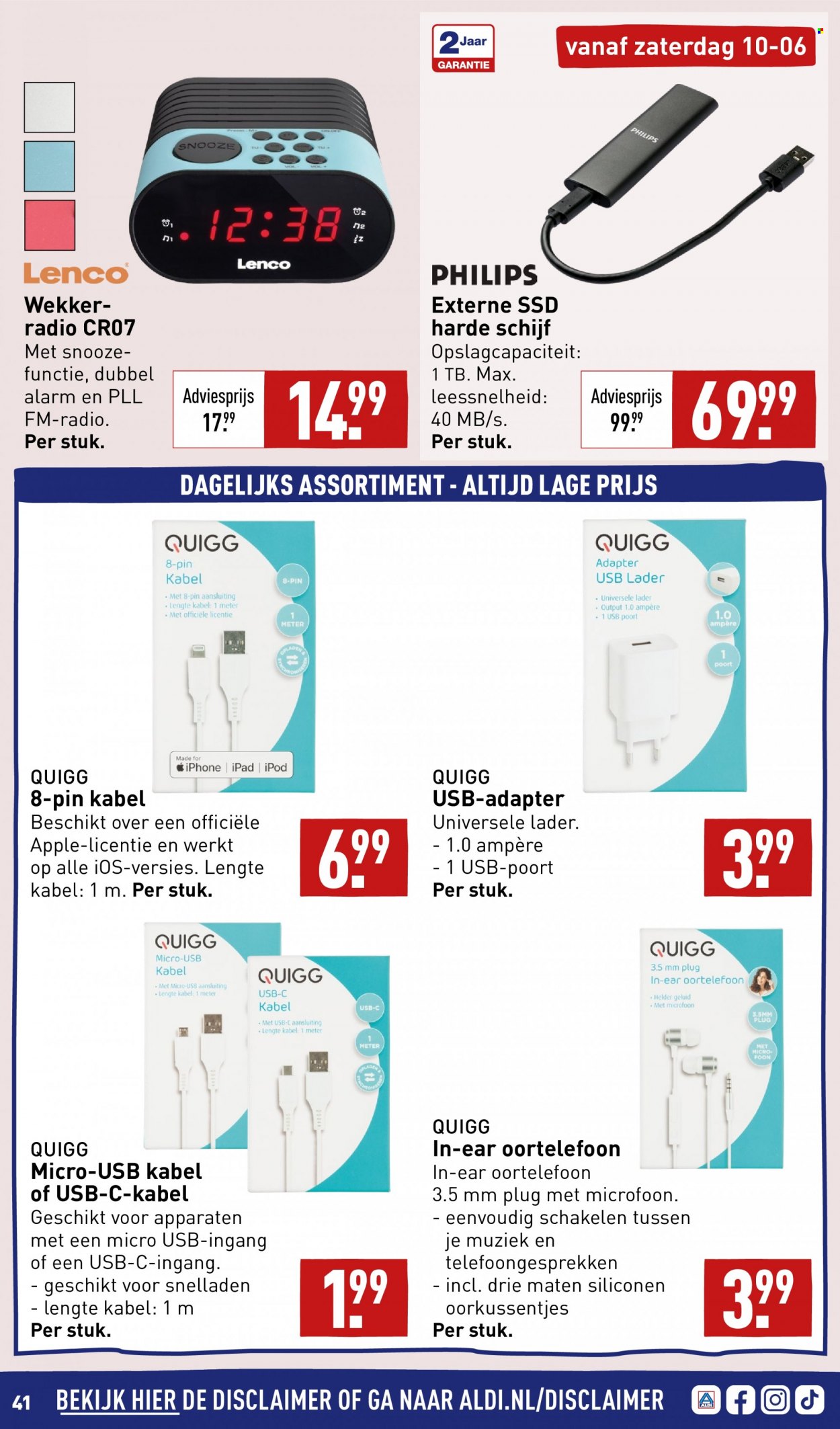 Aldi-aanbieding - 5-6-2023 - 11-6-2023. Pagina 41