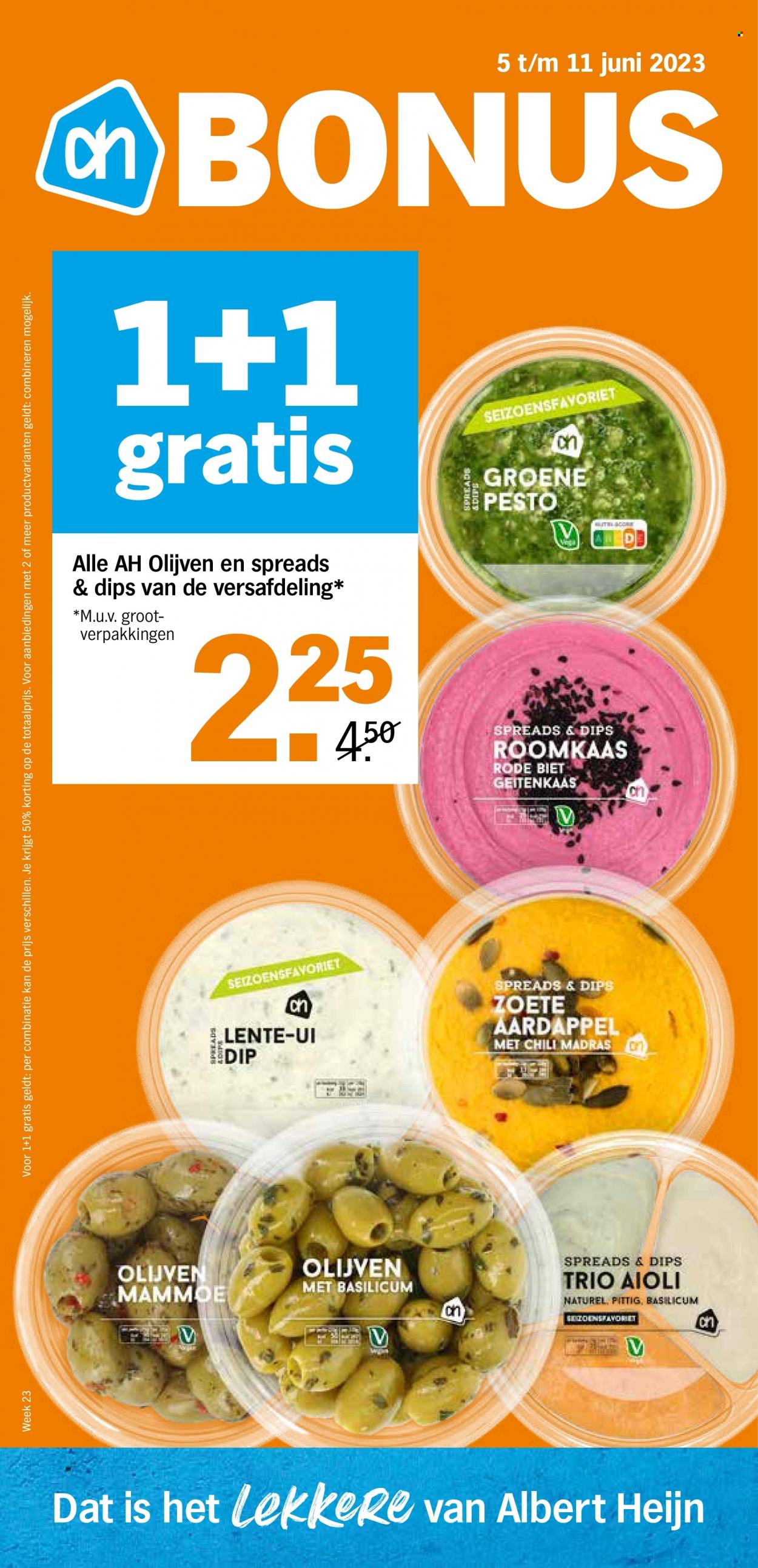 Albert Heijn-aanbieding - 5-6-2023 - 11-6-2023. Pagina 1