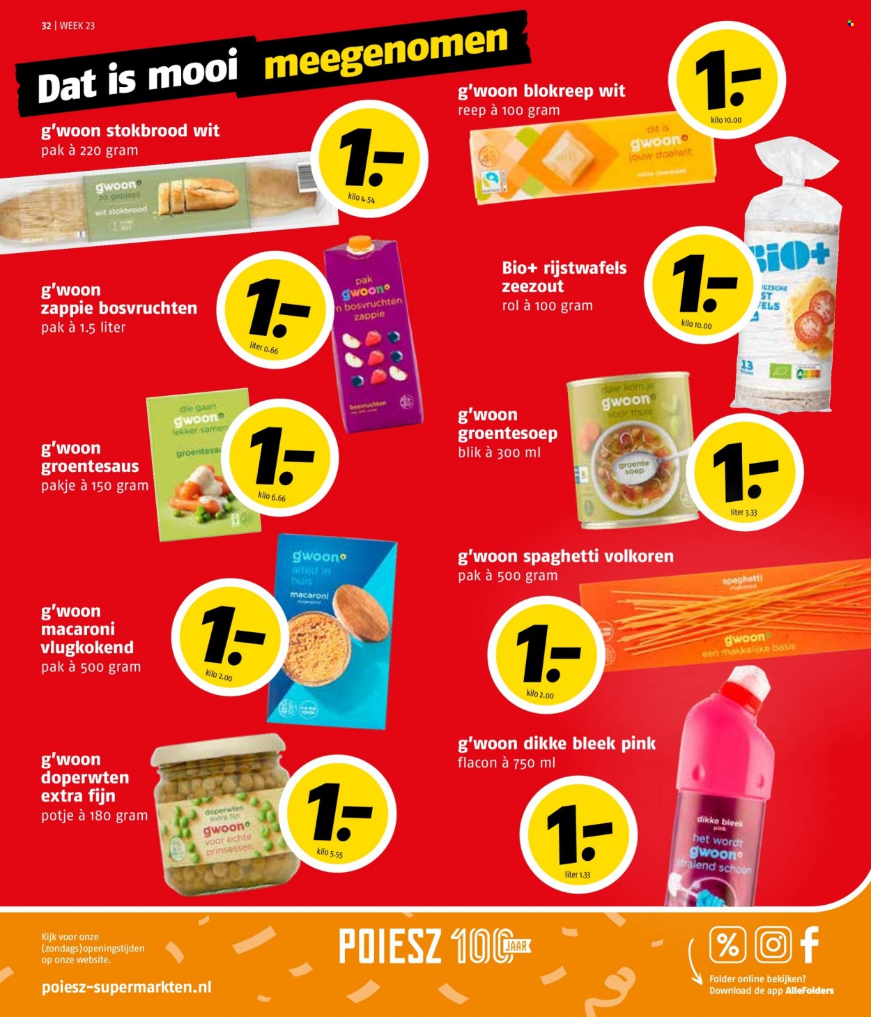 Poiesz-aanbieding - 5-6-2023 - 11-6-2023. Pagina 32