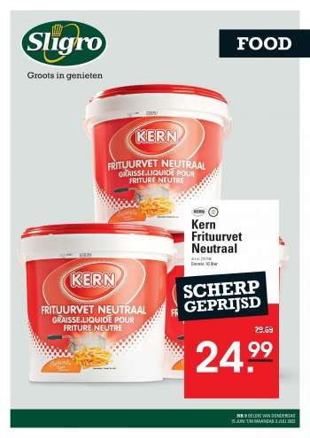 Sligro-aanbieding - 15-6-2023 - 3-7-2023.