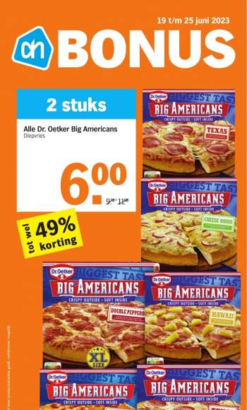 Albert Heijn-aanbieding - 19-6-2023 - 25-6-2023.