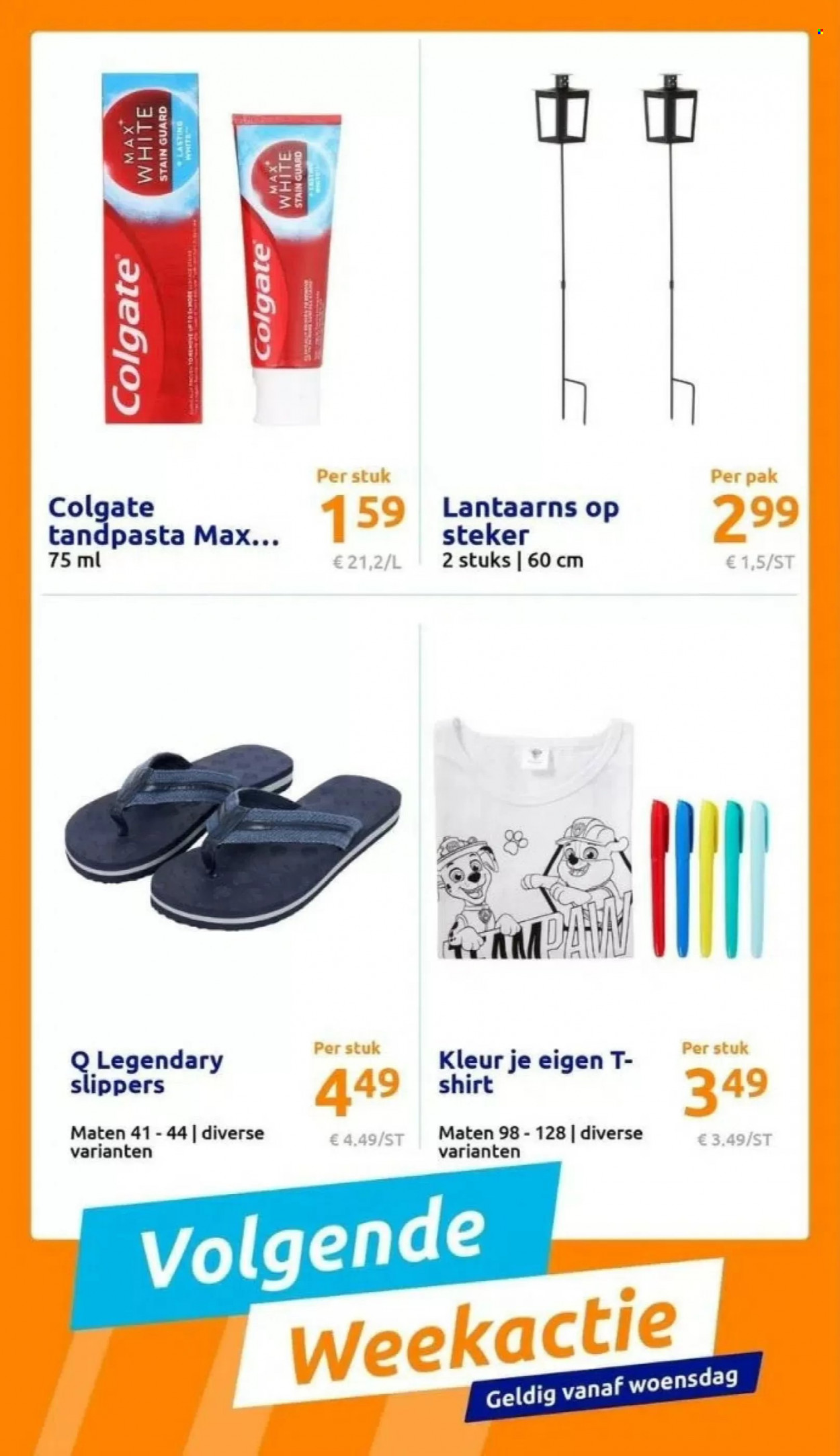 Action-aanbieding. Pagina 19