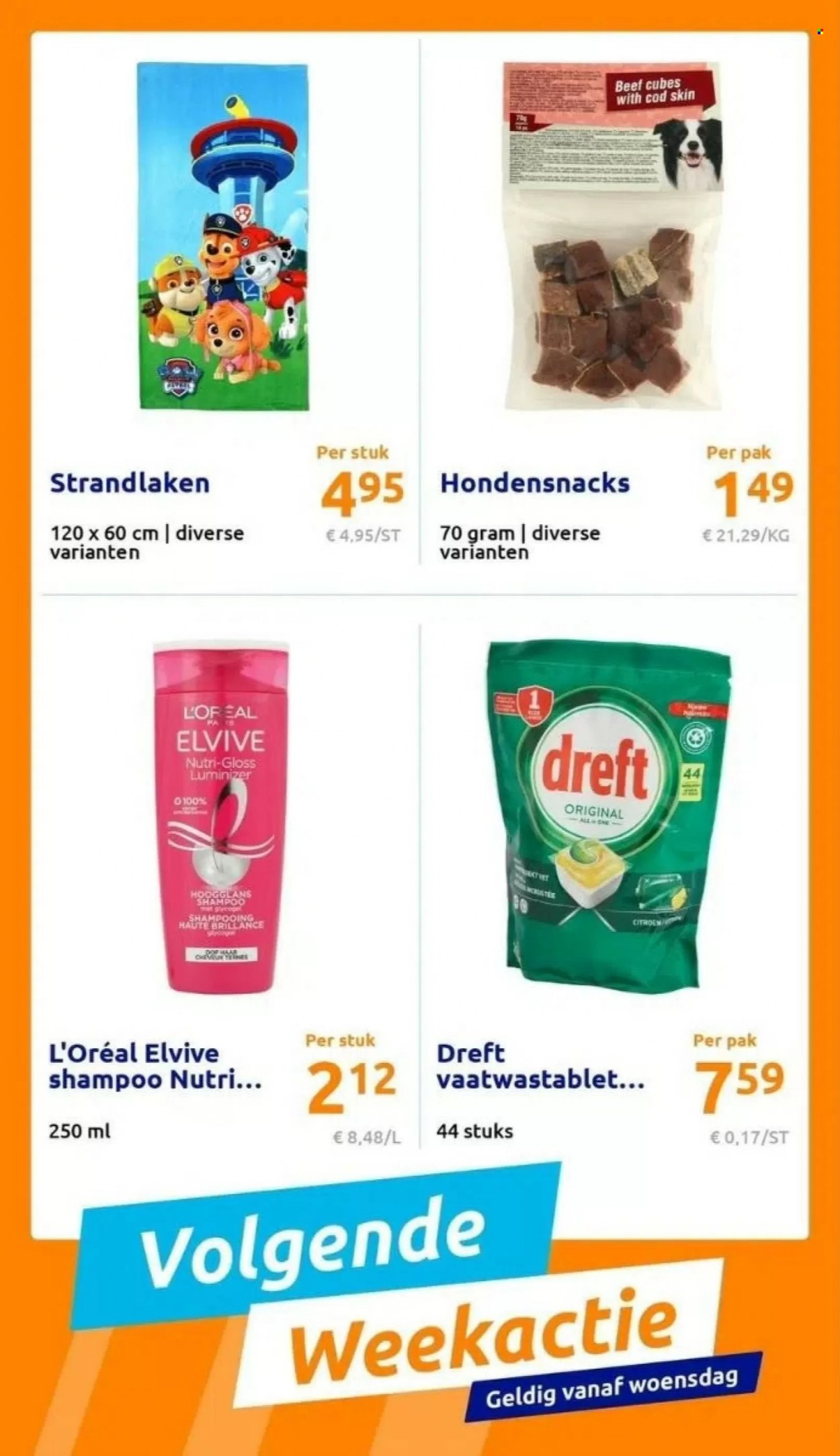Action-aanbieding. Pagina 20