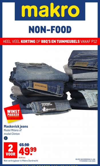 Makro-aanbieding - 21-6-2023 - 4-7-2023.