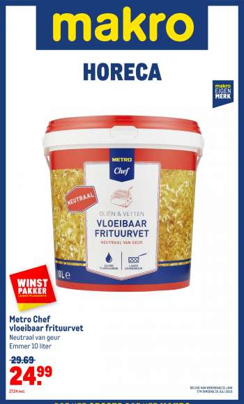 Makro-aanbieding - 21-6-2023 - 18-7-2023.