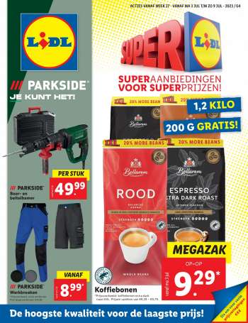 Lidl-aanbieding - 3-7-2023 - 9-7-2023.