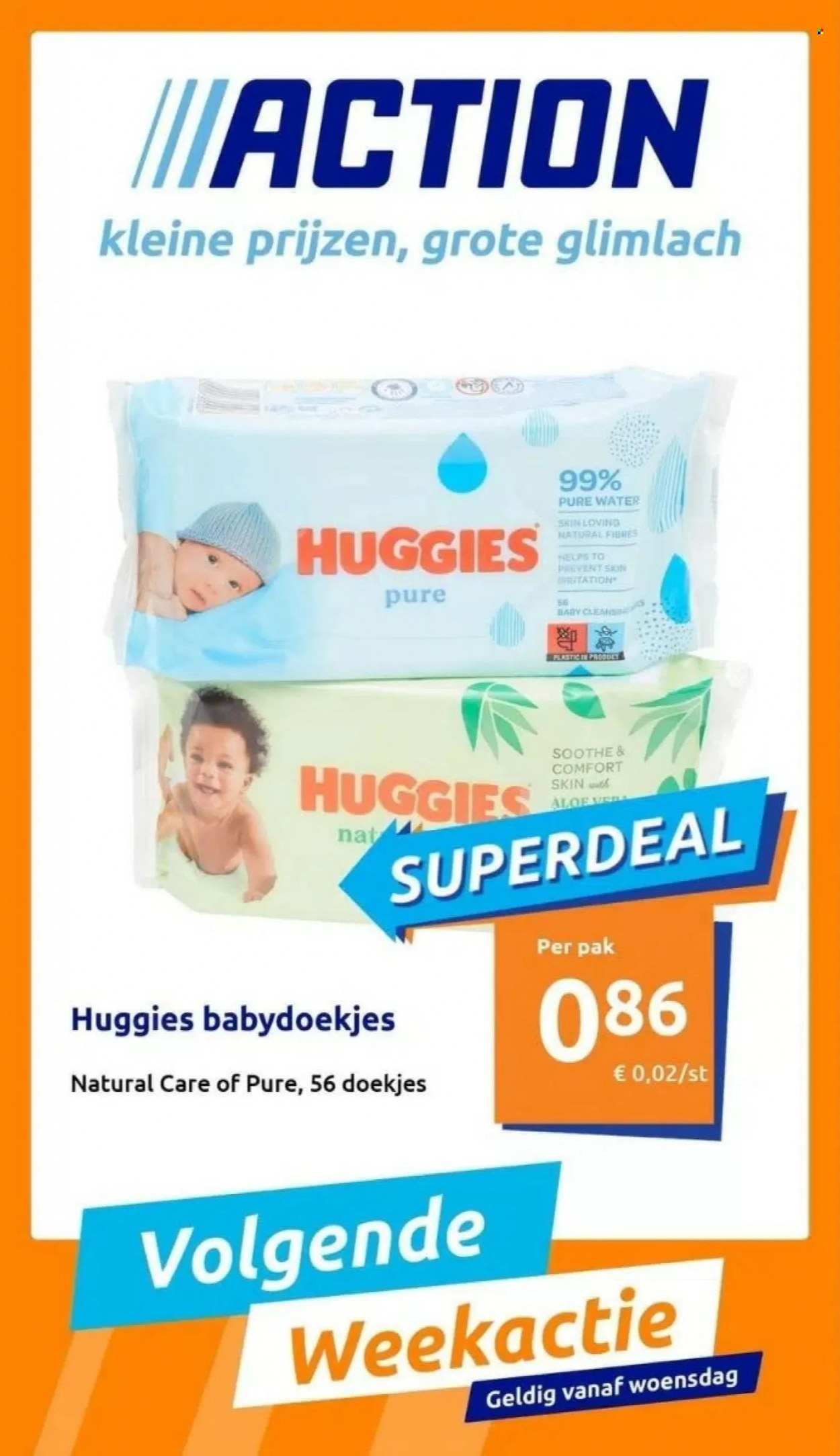Action-aanbieding. Pagina 1