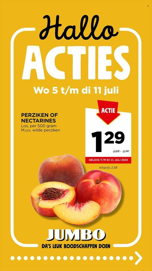 Jumbo-aanbieding - 5-7-2023 - 11-7-2023. Pagina 1