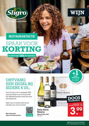 Sligro-aanbieding - 6-7-2023 - 24-7-2023.