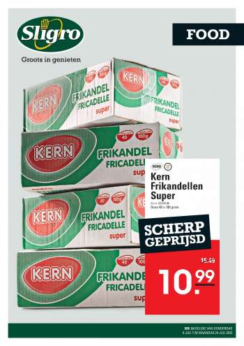 Sligro-aanbieding - 6-7-2023 - 24-7-2023.