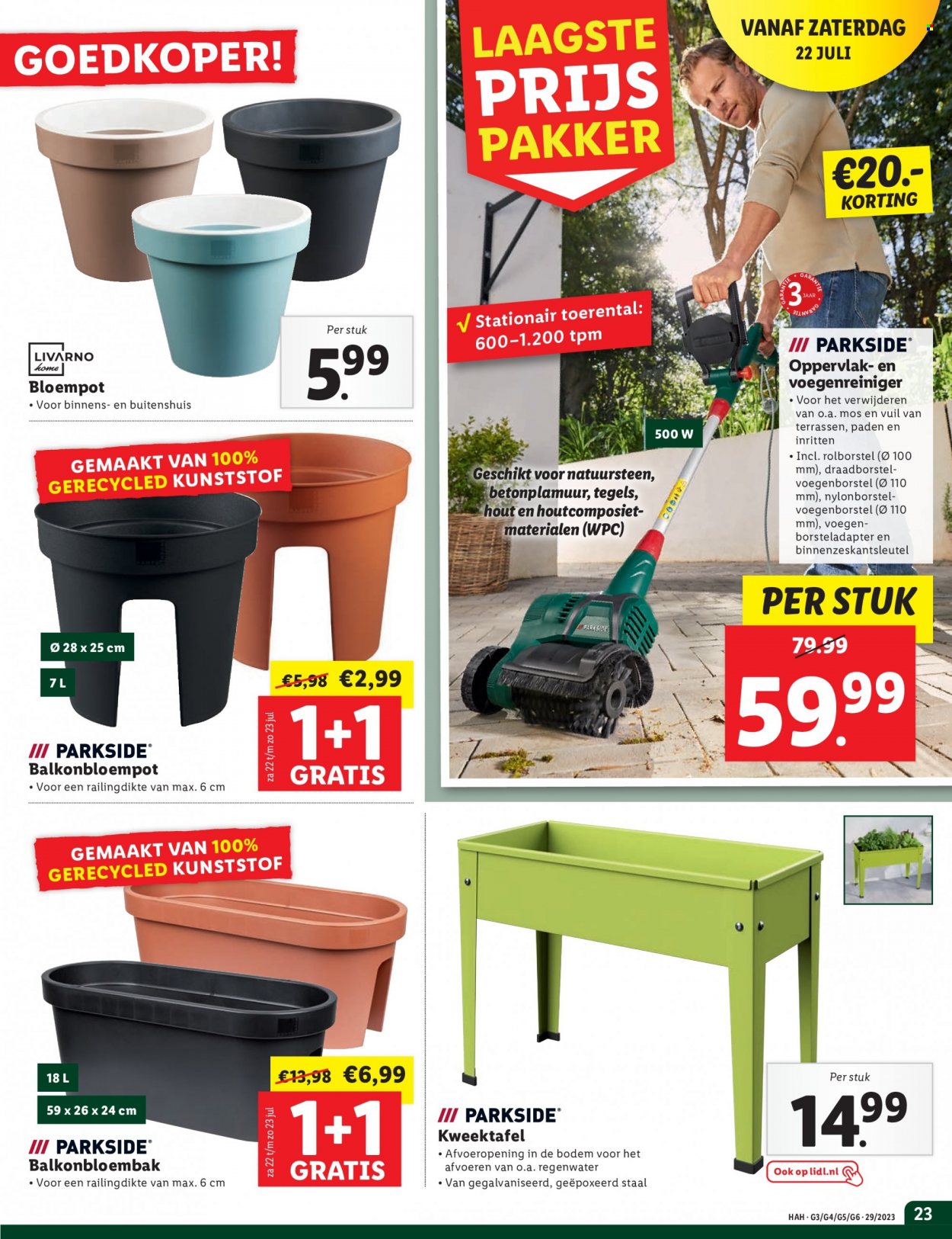 Lidl-aanbieding - 17-7-2023 - 23-7-2023. Pagina 23