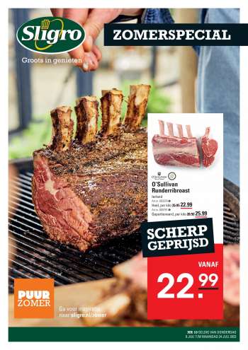 Sligro-aanbieding - 6-7-2023 - 24-7-2023.