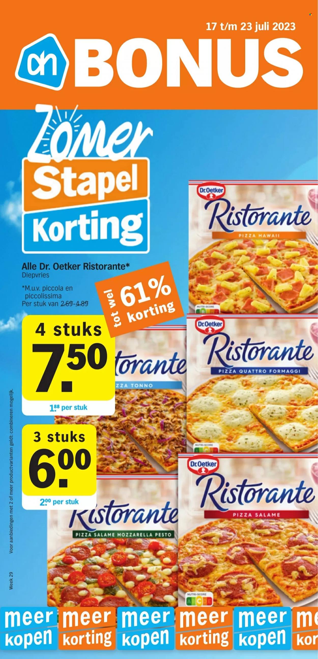 Albert Heijn-aanbieding - 17-7-2023 - 23-7-2023. Pagina 1