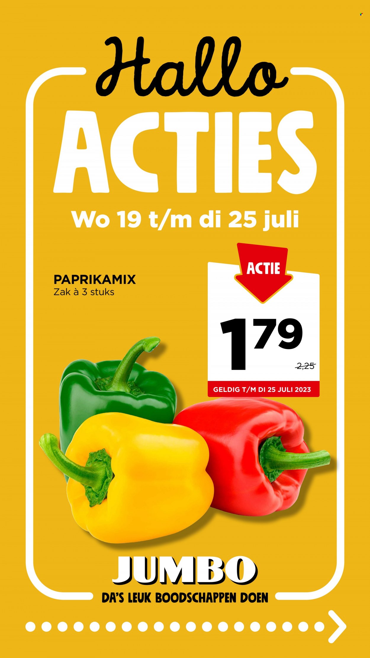 Jumbo-aanbieding - 19-7-2023 - 25-7-2023. Pagina 1