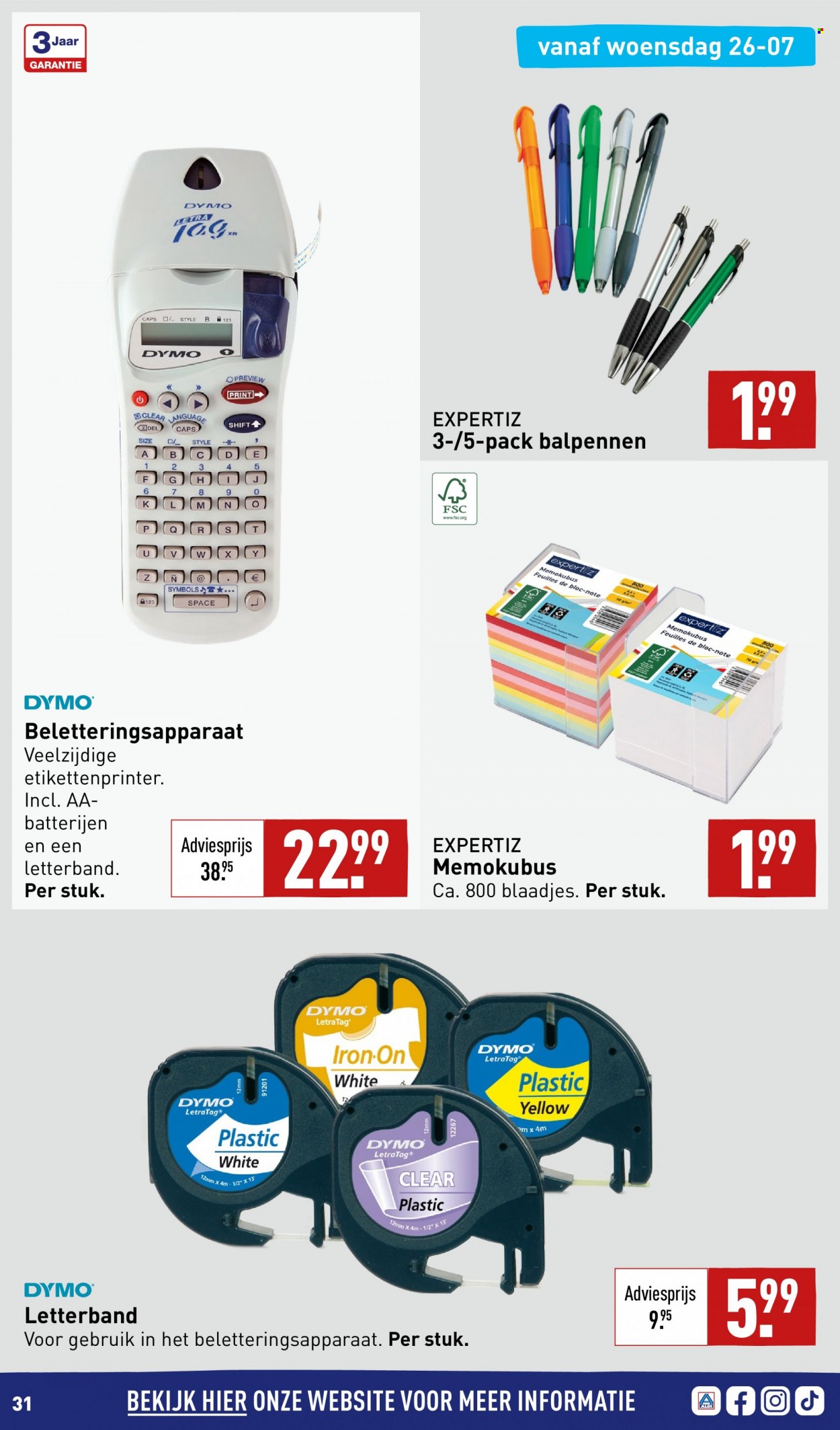 Aldi-aanbieding - 24-7-2023 - 30-7-2023. Pagina 31