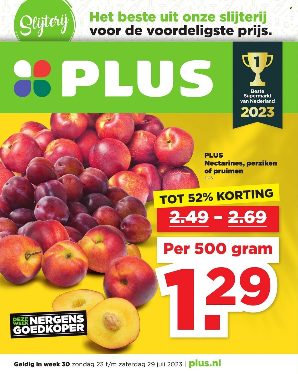 Plus-aanbieding - 23-7-2023 - 29-7-2023. Pagina 1