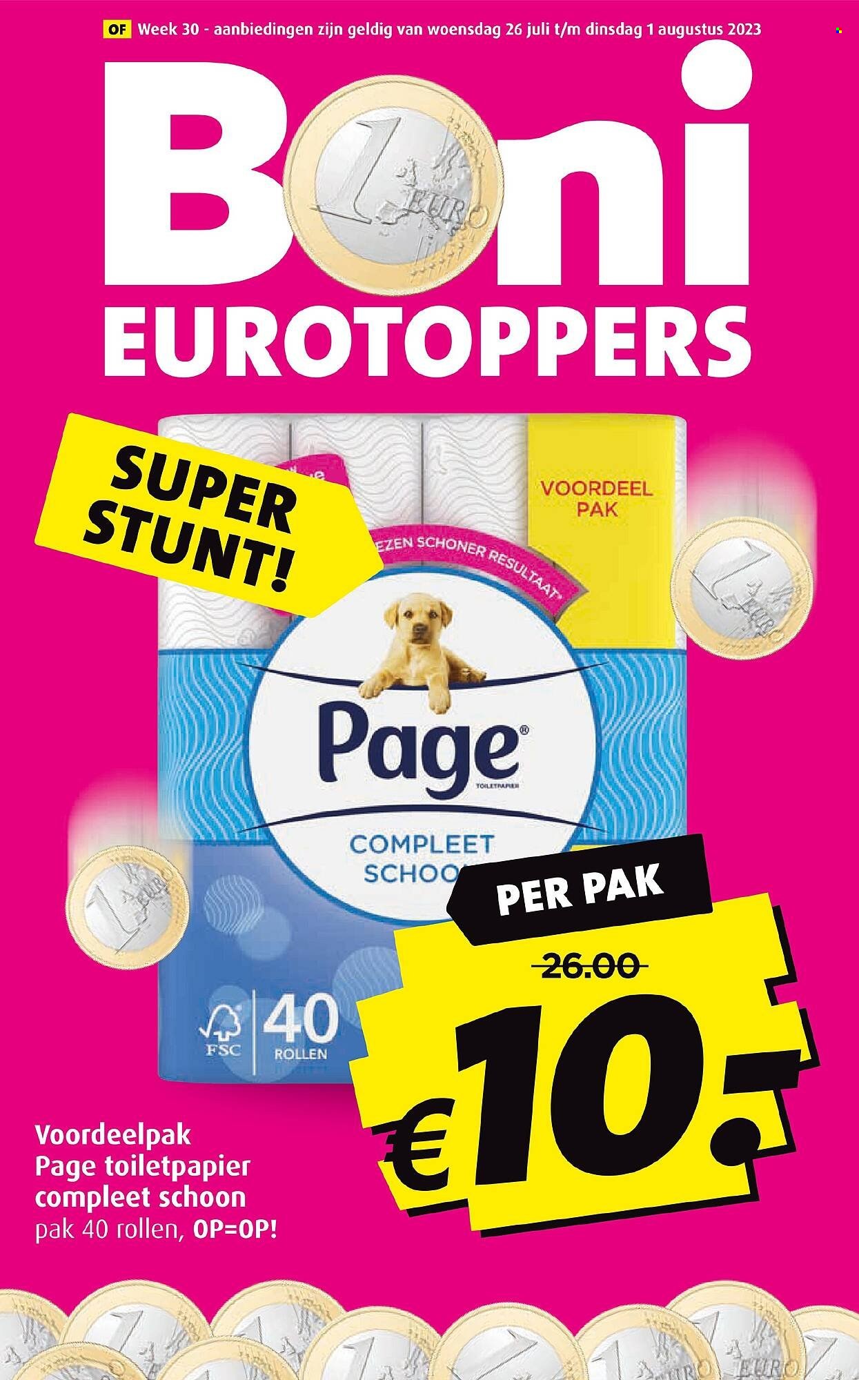 Boni-aanbieding - 26-7-2023 - 1-8-2023. Pagina 1