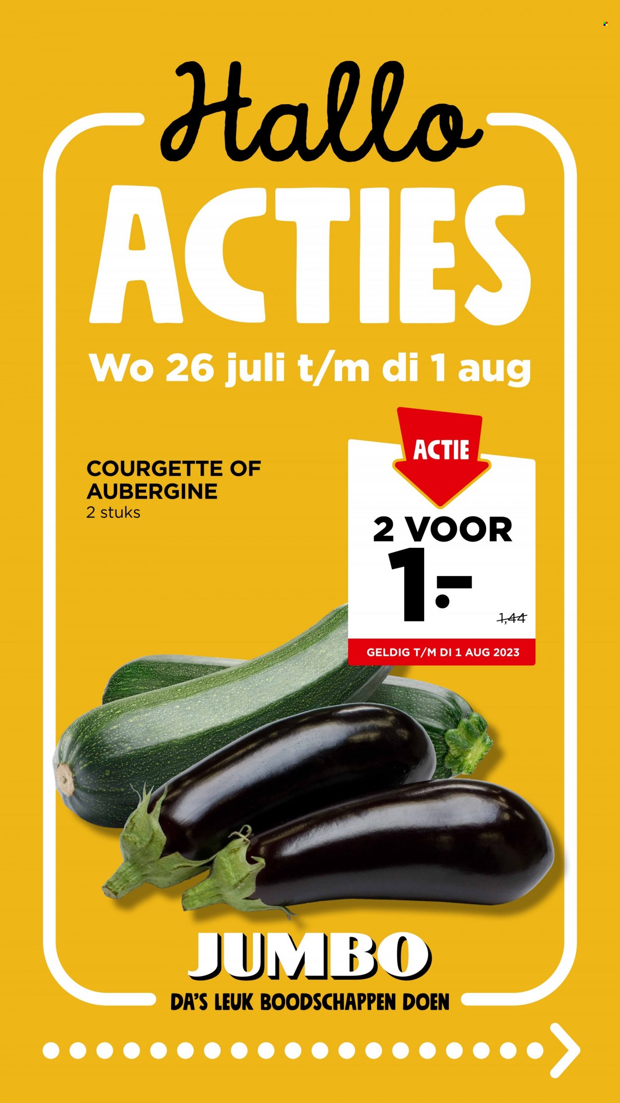 Jumbo-aanbieding - 26-7-2023 - 1-8-2023. Pagina 1