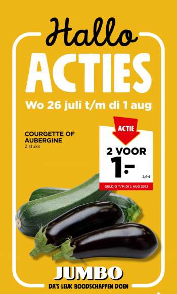 Jumbo-aanbieding - 26-7-2023 - 1-8-2023.