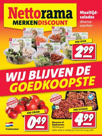 Nettorama-aanbieding - 31-7-2023 - 6-8-2023.