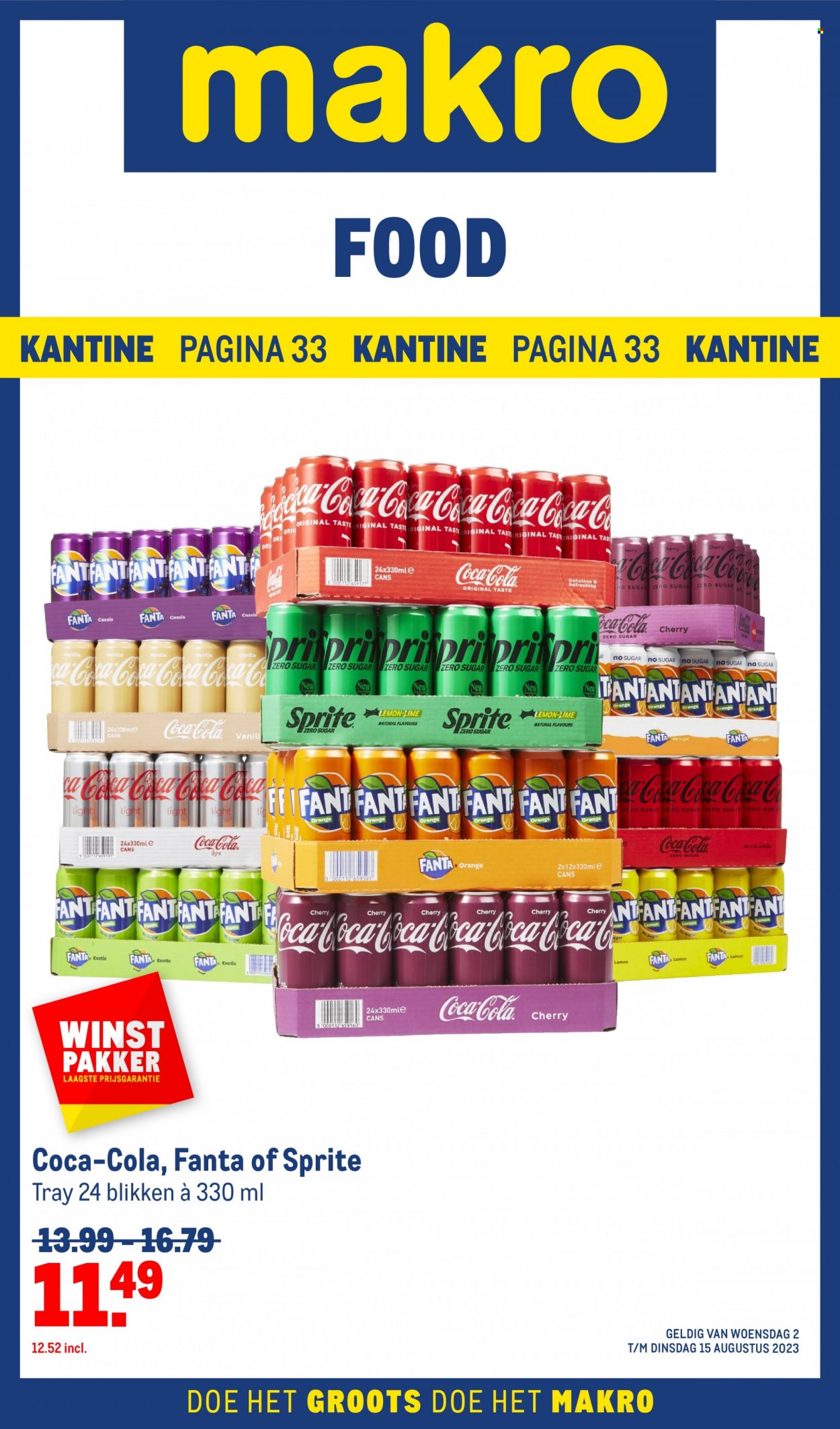 Makro-aanbieding - 2-8-2023 - 15-8-2023. Pagina 1