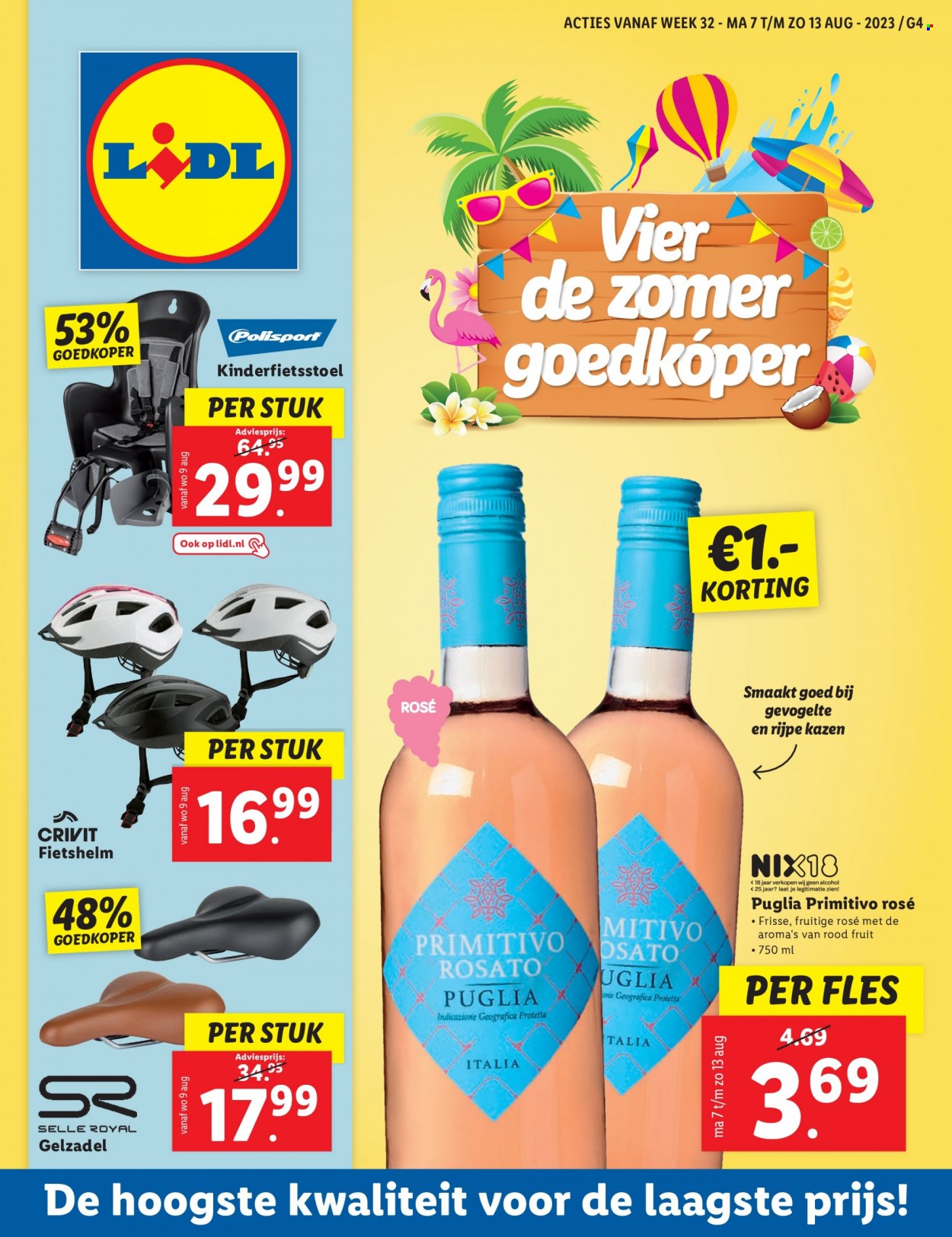 Lidl-aanbieding - 7-8-2023 - 13-8-2023. Pagina 1